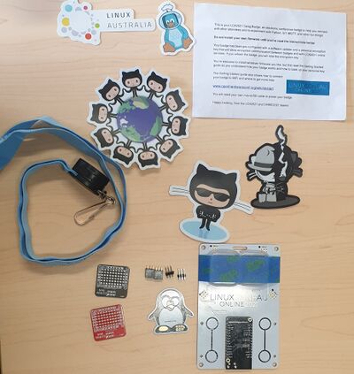Image showing the contents of the swagbag package